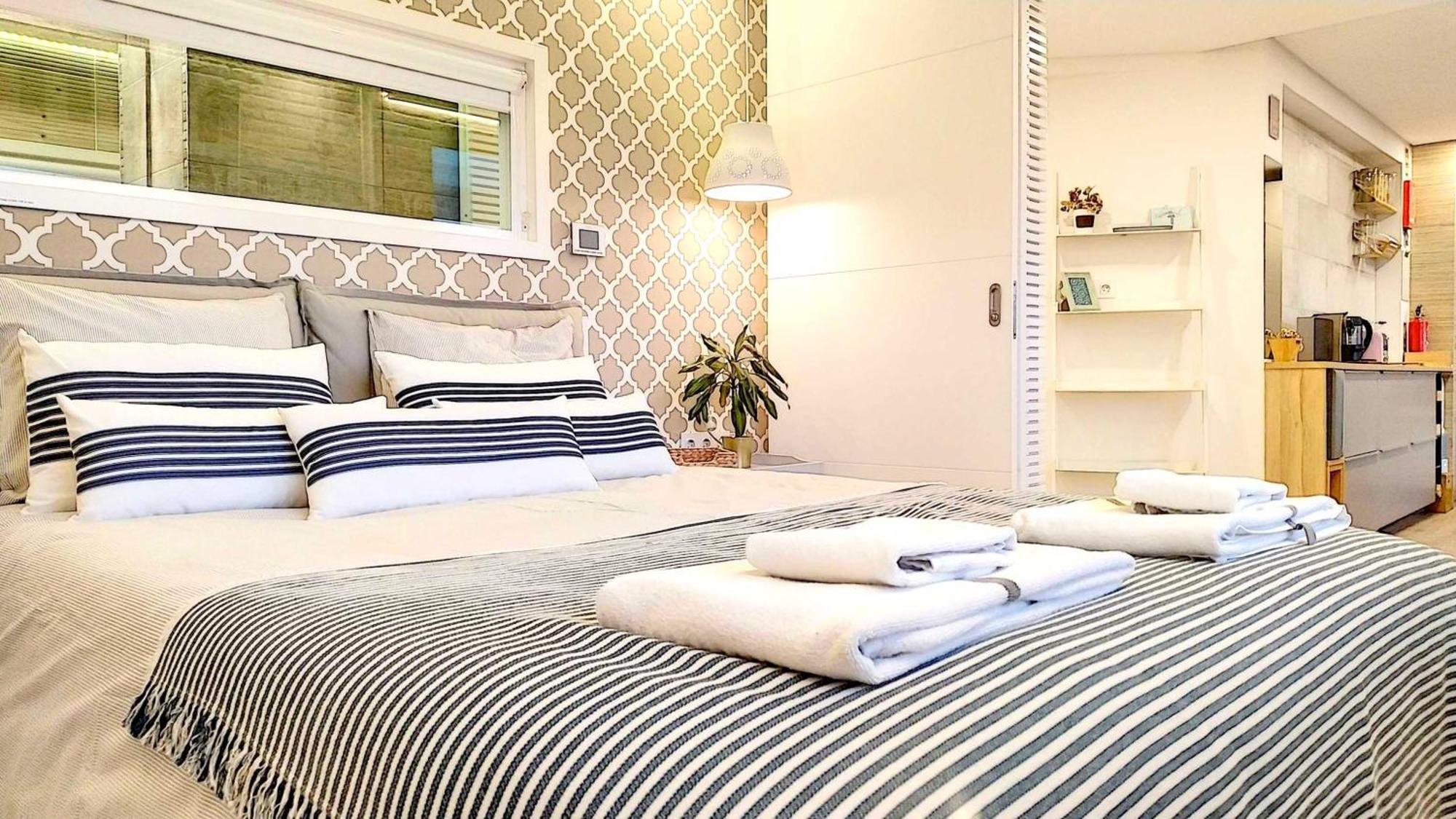 Panorama Penthouse Apartment Ешпиньо Стая снимка
